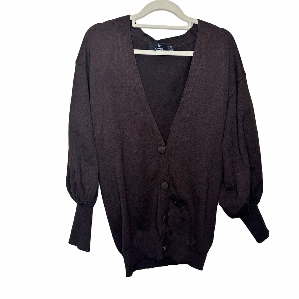 Heartbreak Brown Cardigan Size Small
